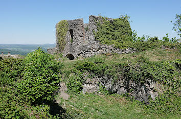 Burg Mägdeberg und Fels