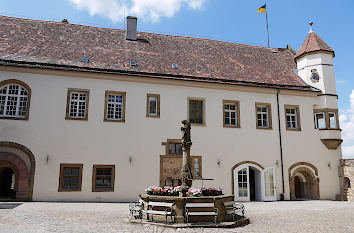 Innenhof Burg Stettenfels