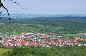 Aussicht von der Burg Teck