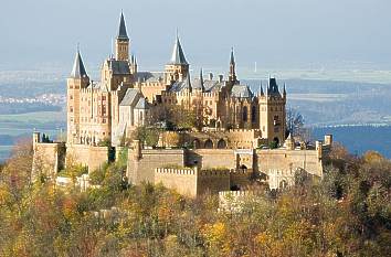 Burg Hohenzollern in der Schwäbischen Alb