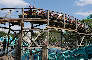 Achterbahn im Europa-Park