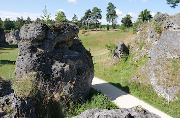 Wanderweg durch das Felsenmeer Wental
