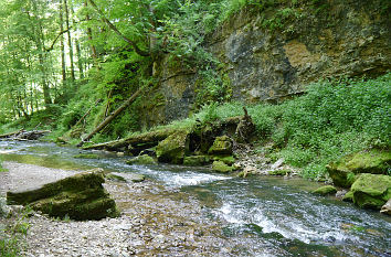 Wilde Gauchach bei der Wutachschlucht