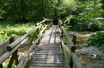 Brücke in der Gauchachschlucht