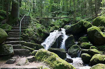 Gertelbach Wasserfall und Treppe