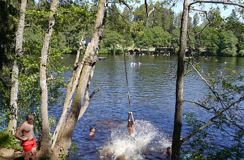 Badespaß am Schlüchtsee in Grafenhausen