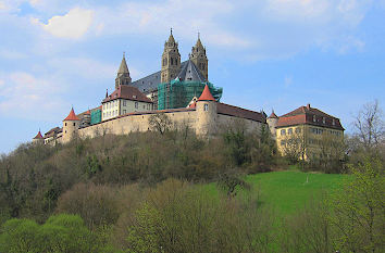 Comburg von Kleincomburg aus gesehen