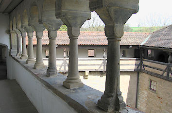 Romanische Säulen Kloster Comburg