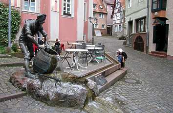 Kiwwelschisserbrunnen in Mosbach