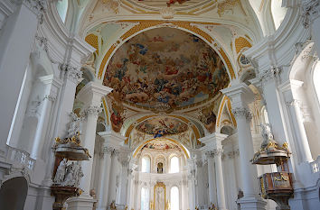 Klosterkirche Inneres Abtei Neresheim