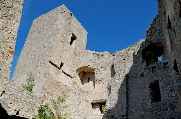 Burginneres Ruine Reußenstein