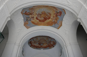 Barocke Malereien Torhaus Schloss Altshausen