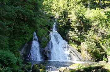 Oberer Bereich Wasserfall Triberg