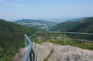 Blick vom Wiedenfelsen