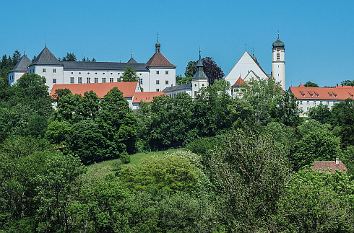 Schloss und Kirche in Wolfegg