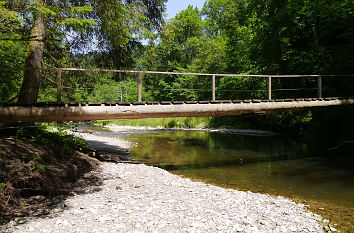 Brücke über die Wutach im Schwarzwald