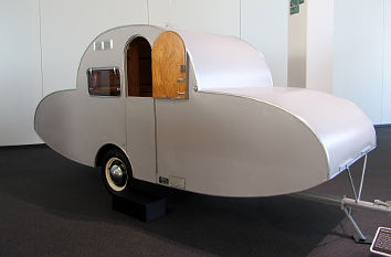 Wohnwagen im Campingmuseum Bad Waldsee