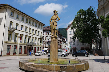 Ferdinandbrunnen Kurplatz Bad Wildbad