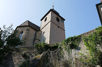 Stadtmauer und St. Cyriakus Besigheim