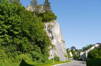 Metzgerfelsen in Blaubeuren