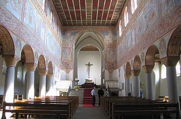 Wandmalereien in der Kirche St. Georg Insel Reichenau