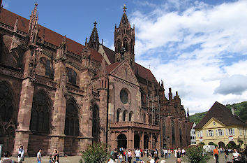 Freiburger Münster am Münsterplatz