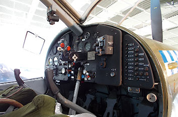 Cockpit im Dormier-Museum Friedrichshafen