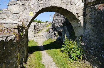 Torbogen Burgruine Helfenstein Schwäbische Alb