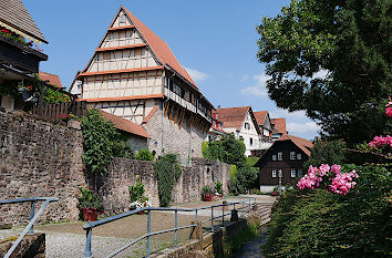 Zehntscheuer und Stadtmauer Gernsbach
