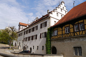 Innenhof Schloss Hellenstein