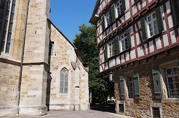 An der Martinskirche in Kirchheim unter Teck