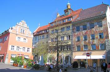 Obermarkt mit Renaissance-Rathaus in Konstanz