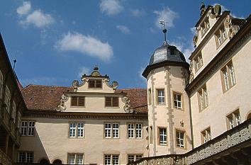 Innenhof Schloss Langenburg