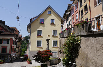 Hauptstraße und Halde in Laufenburg