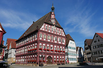 Rathaus Marktplatz Markgröningen