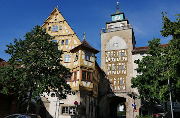 Wimpelinhof und Oberes Tor in Markgröningen