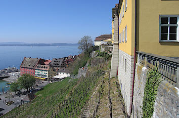 Altes Schloss Meersburg Blick Bodensee