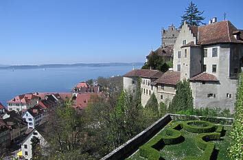 Meersburg: Schlossgarten, Burg und Unterstadt