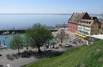 Hafen und Grethaus in Meersburg