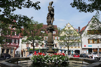 Marktbrunnen am Marktplatz in Öhringen