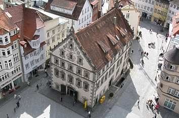 Lederhaus am Marienplatz in Ravensburg