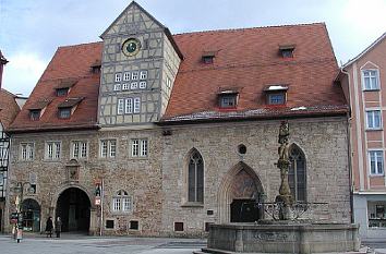 Marktplatz Reutlingen mit Spitalhof und Spitalkirche
