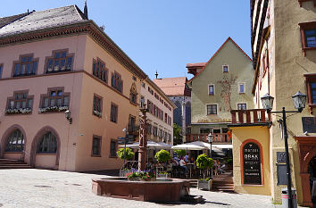 Hauptstraße und Altes Rathaus Rottweil
