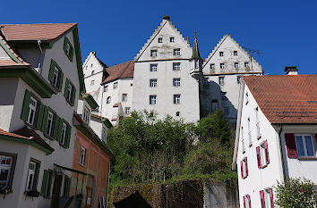 Altstadt und Schloss in Scheer