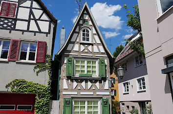 Schmales Fachwerkhaus in Schorndorf