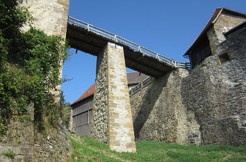 Halsgraben Burgruine Hohenrechberg