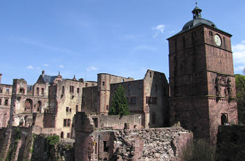 Romantische Schlossruine Heidelberg