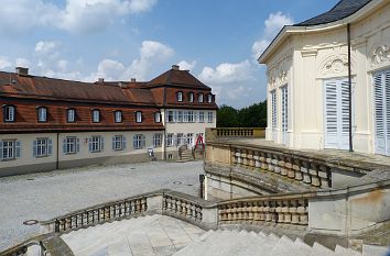 Empore und Treppen am Schloss Solitude