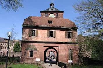 Eingang Heidelberger Schloss