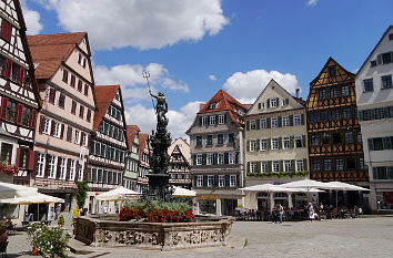 Am Markt in Tübingen